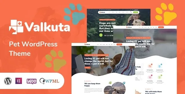 Free Download Valkuta – Pet WordPress Theme 1.2.9 [Latest Version]