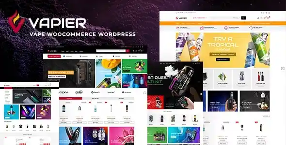 Free Download Vapier – Vape Store WooCommerce WordPress Theme 1.1.8 [Latest Version]