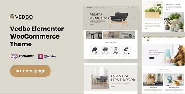 Free Download VEDBO – Elementor WooCommerce Theme 1.1.2 [Latest Version]