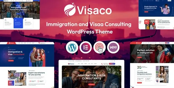 Free Download Visaco – Immigration and Visa Consulting WordPress Theme 2.0 [Latest Version]