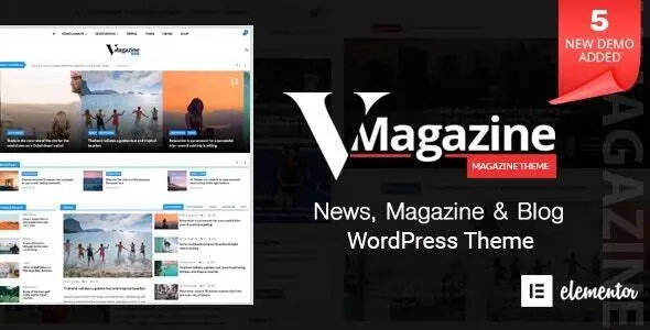 Free Download Vmagazine- Blog, NewsPaper, Magazine WordPress Themes 1.1.8 [Latest Version]