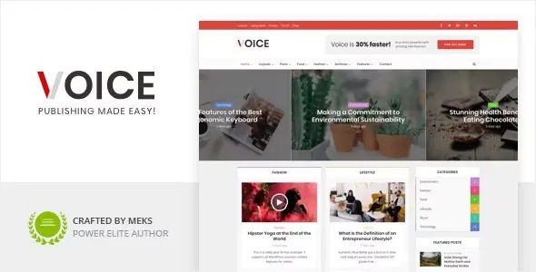 Free Download Voice – News Magazine WordPress Theme 3.0.3 [Latest Version]