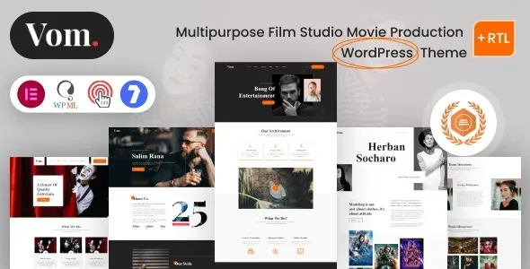Free Download Vome – Multipurpose Film Studio Movie Production WordPress Theme 2.0.1 [Latest Version]