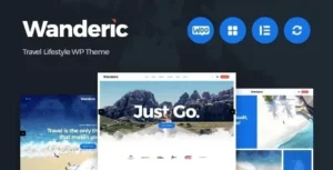 Free Download Wanderic - Travel Blog & Lifestyle WordPress Theme 1.0.11.1 [Latest Version]