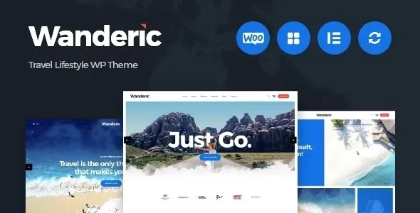 Free Download Wanderic – Travel Blog & Lifestyle WordPress Theme 1.0.11.1 [Latest Version]