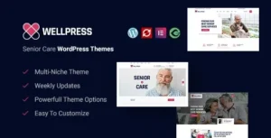 Free Download WellPress – Senior Care WordPress Theme 3.0.0 [Latest Version]