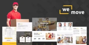 Free Download WeMove - Home Moving & Logistic WordPress Theme 1.8 [Latest Version]