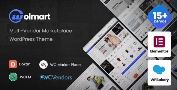Free Download Wolmart – Multi-Vendor Marketplace WooCommerce Theme 1.9.6 [Latest Version]