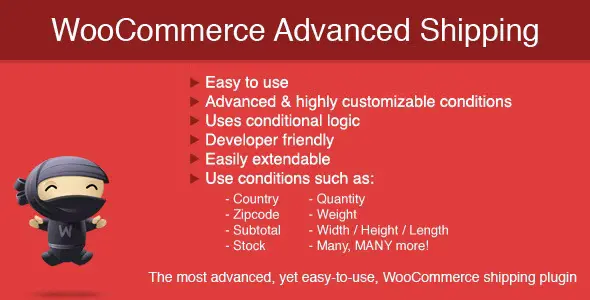 Free Download WooCommerce Advanced Shipping 1.2.3.1 [Latest Version]