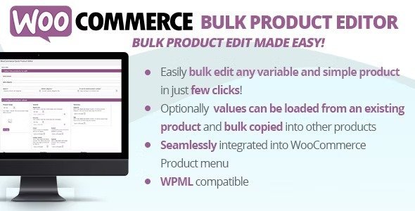 Free Download WooCommerce Bulk Product Editor 3.0 [Latest Version]