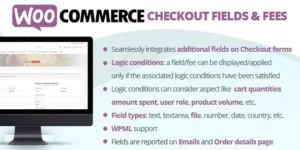 Free Download WooCommerce Checkout Fields & Fees 11.2 [Latest Version]