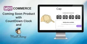 Free Download WooCommerce Coming Soon Product with Countdown 5.1 [Latest Version]