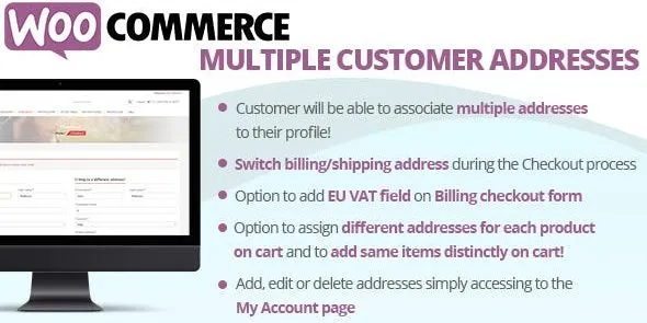 Free Download WooCommerce Multiple Customer Addresses 25.5 [Latest Version]