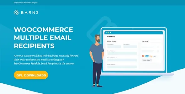 Free Download WooCommerce Multiple Email Recipients – by Barn2 1.2.14 [Latest Version]