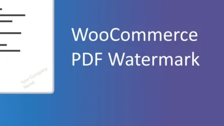 Free Download Woocommerce PDF Watermark 2.0.0 [Latest Version]