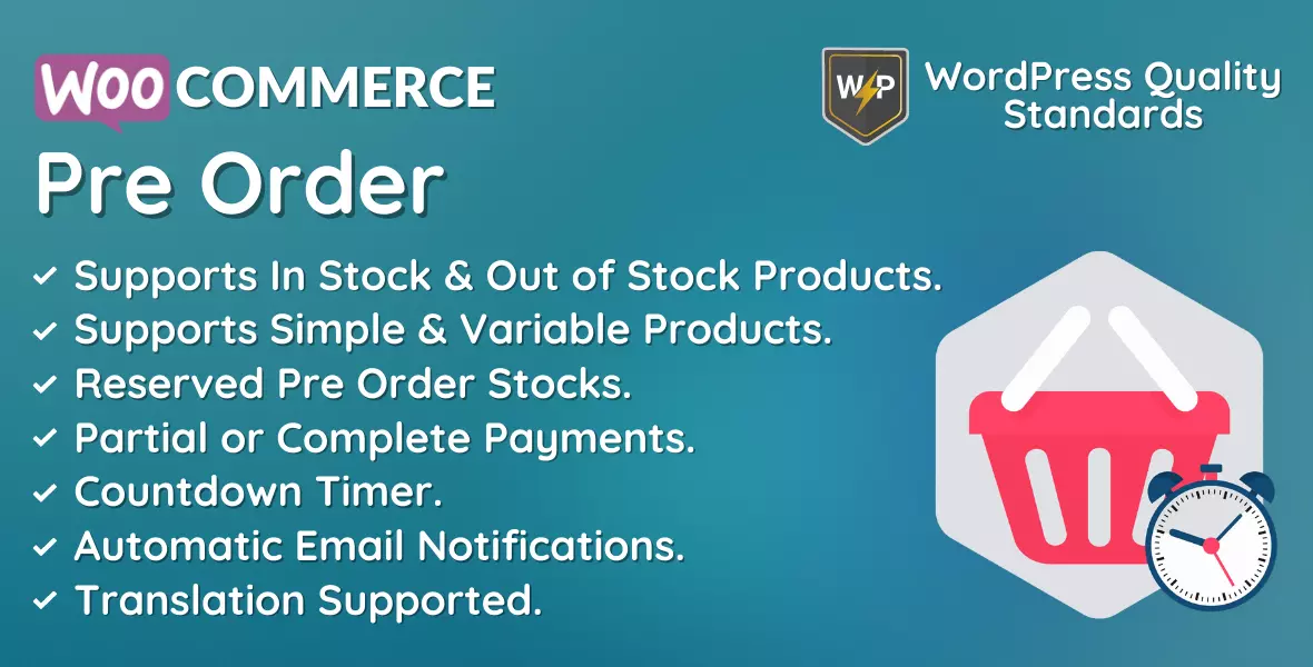 Free Download WooCommerce Pre-Orders 2.3.4 [Latest Version]