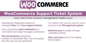 Free Download WooCommerce Support Ticket System 18.5 [Latest Version]