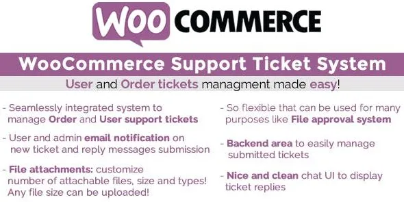 Free Download WooCommerce Support Ticket System 18.5 [Latest Version]
