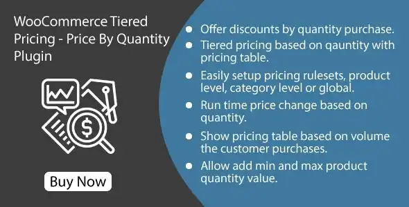 Free Download WooCommerce Tiered Pricing Price By Quantity Plugin 1.1.0 [Latest Version]