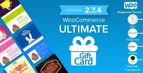 Free Download WooCommerce Ultimate Gift Card 2.9.7 [Latest Version]