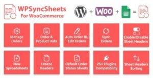 Free Download WooSheets (WPSyncSheet) - WooCommerce Google Spreadsheet Addon 9.2.0 [Latest Version]