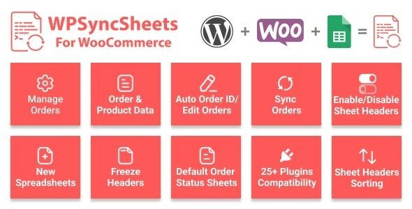 Free Download WooSheets (WPSyncSheet) – WooCommerce Google Spreadsheet Addon 9.2.0 [Latest Version]