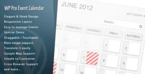 Free Download WordPress Pro Event Calendar 3.2.7 [Latest Version]