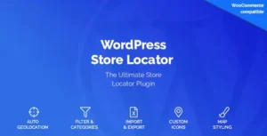 Free Download WordPress Store Locator 2.2.7 [Latest Version]