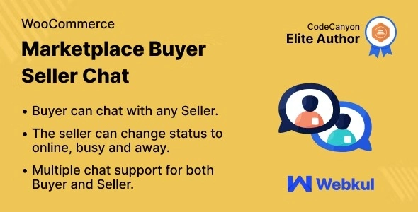 Free Download WordPress WooCommerce Marketplace Buyer Seller Chat Plugin 2.4.2 [Latest Version]