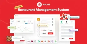 Free Download WP Cafe - Restaurant Reservation & Food Ordering for WooCommerce 2.2.25 [Latest Version]