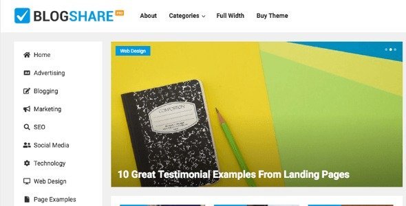 Free Download WP Enjoy BlogShare Pro Theme 1.0.5 [Latest Version]