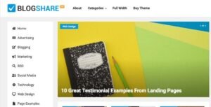 Free Download WP Enjoy BlogSquare Pro Theme 1.0.5 [Latest Version]