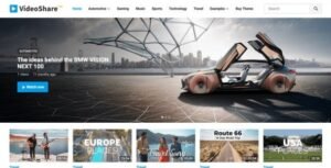 Free Download WP Enjoy VideoShare Pro Theme 1.0.6 [Latest Version]