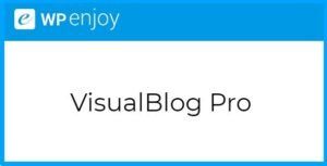 Free Download WP Enjoy VisualBlog Pro Theme 1.0.9 [Latest Version]