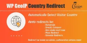 Free Download WP GeoIP Country Redirect 4.3 [Latest Version]