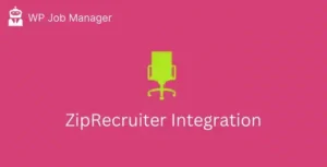 Free Download WP Job Manager ZipRecruiter Integration Addon 1.1.0 [Latest Version]