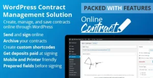 Free Download WP Online Contract 5.1.4 [Latest Version]