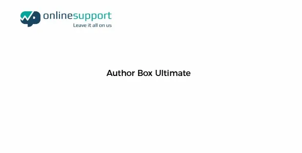 Free Download WP OnlineSupport Author Box Ultimate 1.2 [Latest Version]