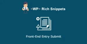 Free Download WP Rich Snippets – Front-End Entry Submit 1.1 [Latest Version]