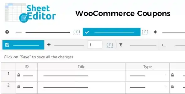 Free Download WP Sheet Editor WooCommerce Coupons – Premium 1.3.58 [Latest Version]