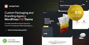 Free Download Wrapmax – Custom Packaging and Branding Agency FSE WordPress Theme 1.0.0 [Latest Version]