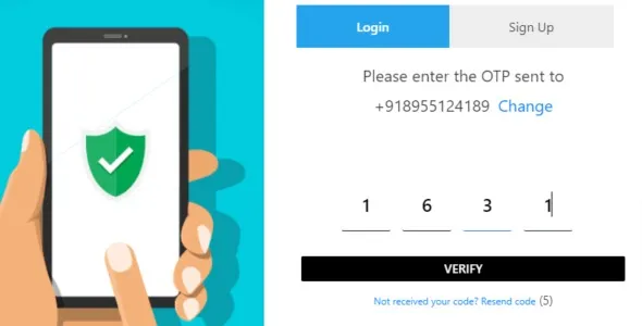 Free Download XooTix One Time Password (OTP) Login 3.2.3 [Latest Version]