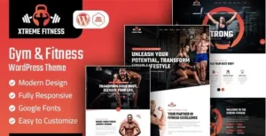 Free Download Xtreme Fitness Gym & Fitness WordPress Theme 1.0 [Latest Version]