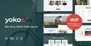 Free Download Yokoo – Bike Shop & Rental WordPress Theme 1.1.12 [Latest Version]