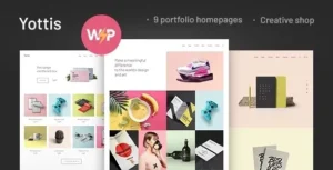 Free Download Yottis - Personal Creative Portfolio WordPress Theme + Store 1.0.10 [Latest Version]