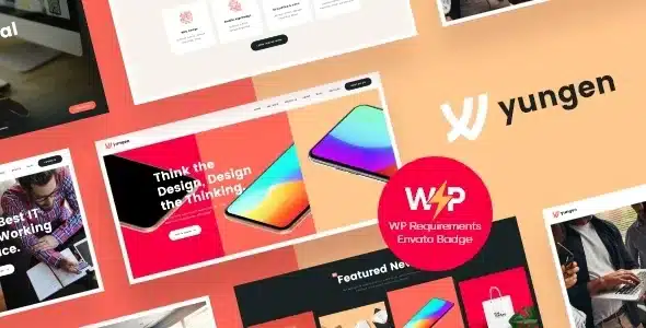Free Download Yungen Modern Digital Agency Business WordPress Theme 1.0.13 [Latest Version]