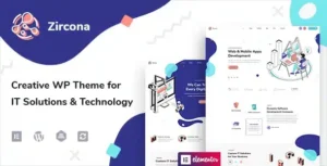Free Download Zircona – IT Solutions & Technology WordPress Theme 1.2.2 [Latest Version]