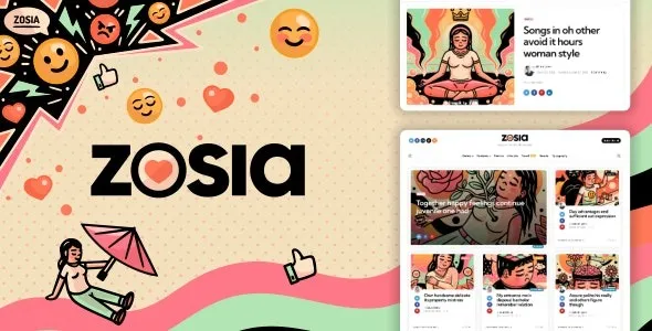 Free Download Zosia – Personal WordPress Blog Theme 1.2.5 [Latest Version]