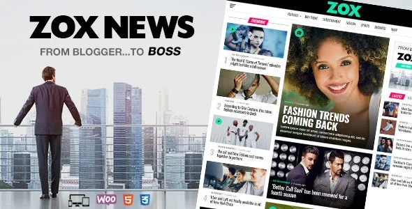 Free Download Zox News – Professional News & Magazine Theme 3.17.1 [Latest Version]