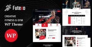 Futexo – Fitness & Gym WordPress Theme + RTL 95% OFF